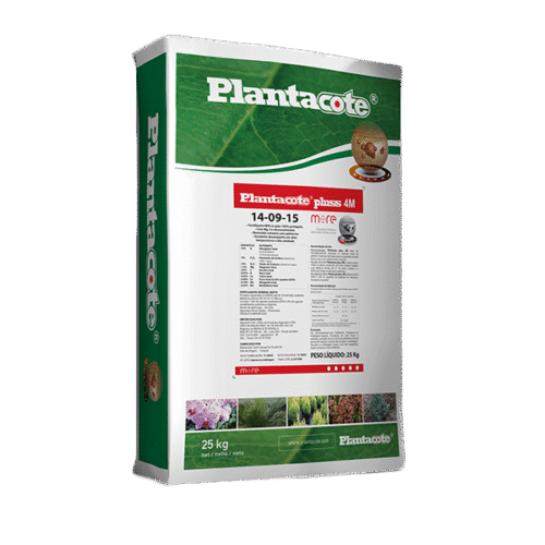 Saco de 25 kg do fertilizante Plantacote Pluss 4M 14-09-1